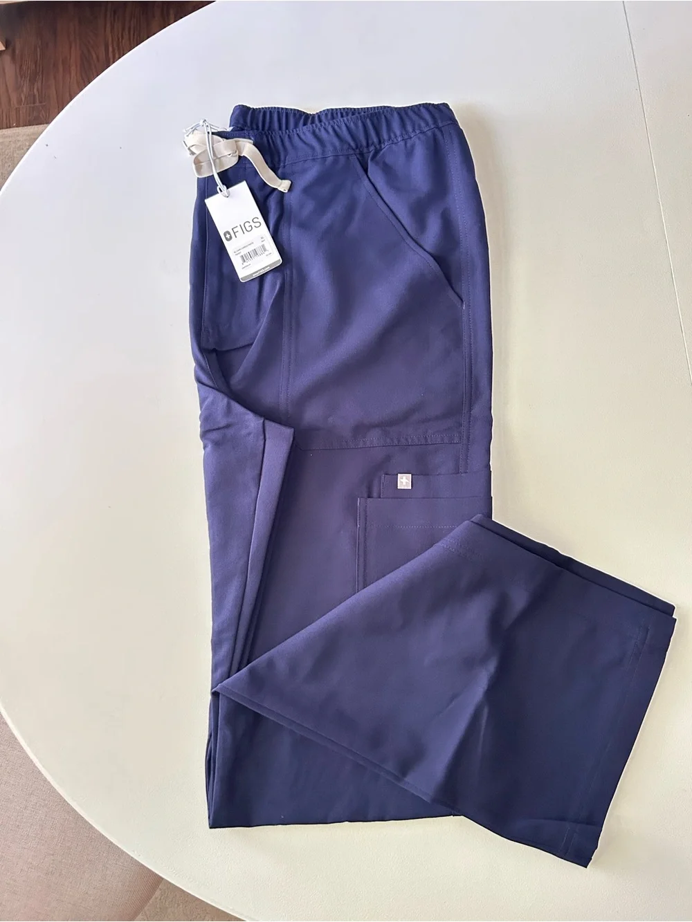 Figs Men's Navy Cairo Straight-Leg Scrub Pant
